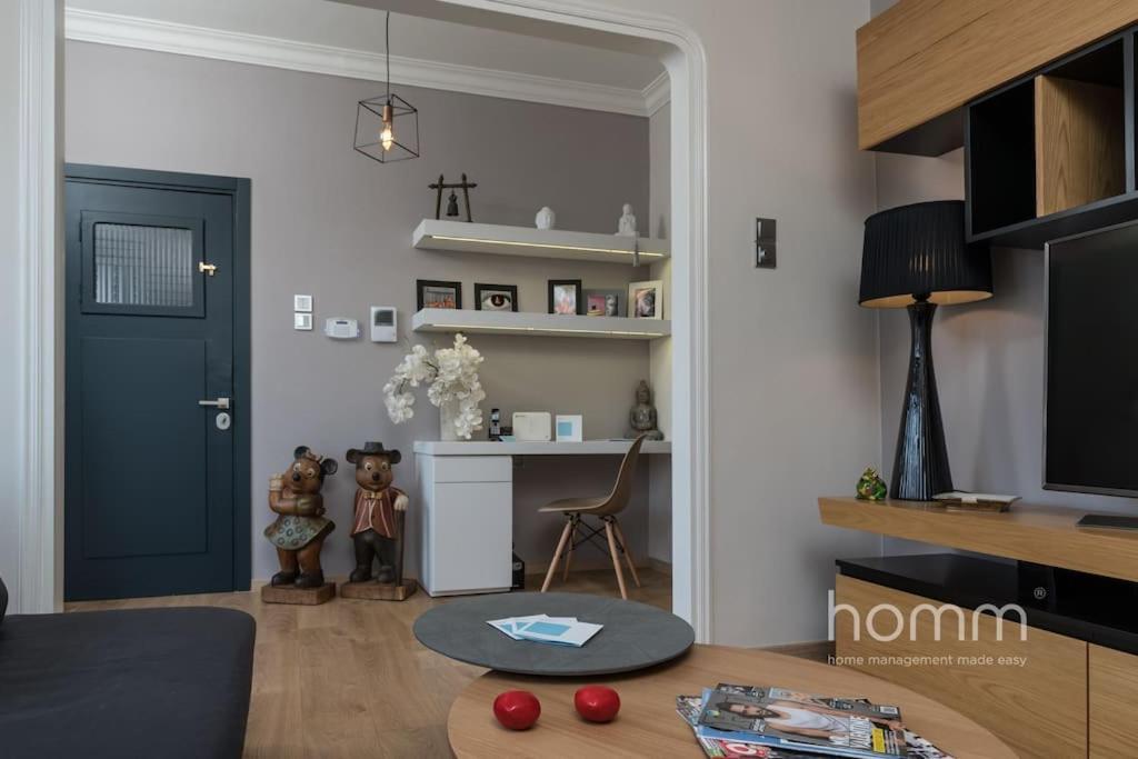Renovated Homm Apartment In Lycabettus, Pitanis Str Atena Exterior foto
